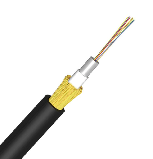 No metálico al aire libre Unitube que sopla el conducto micro 1 del cable de fribra óptica GCYFXTY