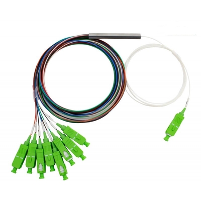 La fibra óptica baja del PDL equipa el tipo de Blockless del divisor de la fibra óptica del PLC de SCAPC 1X8