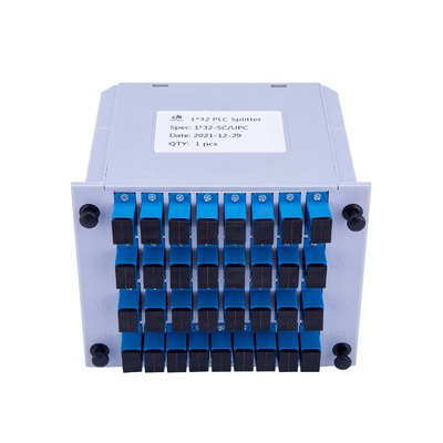 Tipo SC UPC del casete de FTTH Epon Gpon LGX del divisor 1x32 del PLC de la fibra óptica