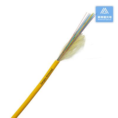 16 Core SM MPO Fiber Optical Cable Indoor Fibre Cable 3.0mm LSZH FTTH