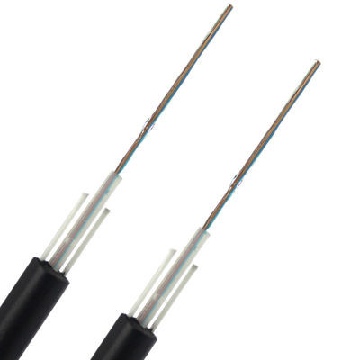 Cables de fribra óptica del solo modo, cable acorazado del remiendo de la fibra de G652D GYXTW