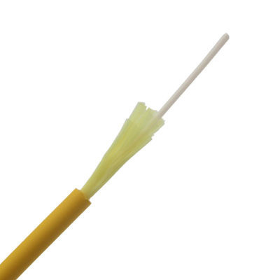 Cable a una cara de la fibra de G652D GJFJV, cable óptico interior 3m m del solo modo