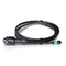 Adaptador impermeable IP67 FTTX SM de la fibra óptica 100N para el recinto del empalme