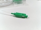 Color blanco que embala del divisor SCAPC de la fibra de Mini Tube 1x16 de la ampolla óptica del PLC