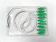 Color blanco que embala del divisor SCAPC de la fibra de Mini Tube 1x16 de la ampolla óptica del PLC