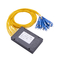 Divisor de fibra óptica del conector del SC/del UPC, divisor del PLC de la fibra óptica de la caja del ABS 1x16