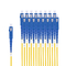 Divisor de fibra óptica del conector del SC/del UPC, divisor del PLC de la fibra óptica de la caja del ABS 1x16