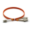 Cable multi del simplex 3.0m m Lzsh del modo del cordón de remiendo de la fibra óptica del SC UPC-LC UPC