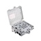 Caja de la fibra óptica de la PC FTTH del ABS, caja de distribución de la fibra óptica del puerto de PON OTB 8